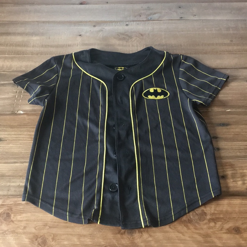 Batman buttoned down jersey